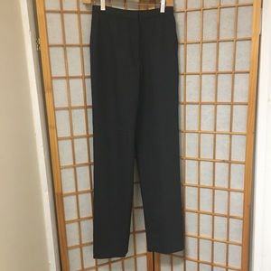 Susan van der linde wool gaberdine pants.